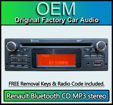 Vauxhall Vivaro CD player radio stereo Bluetooth USB AUX with Code 281156951R