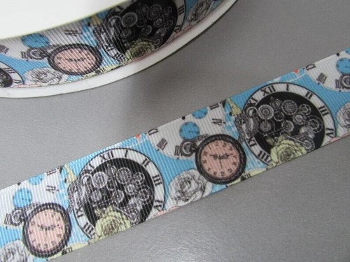 Steampunk cog clock and - steampunk, watch