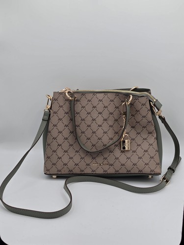 Anne klein monogram - ak, satchel