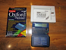 Seiko ER6000 Oxford English Dictionary / Thesaurus / Crossword Solver boxed