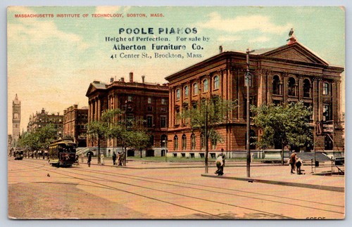 Antique massachusetts postcard - antique,