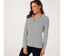 Ruth Langsford Stripe Rib Half