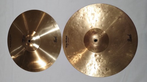 Pearl dual cymbal trash - 14",