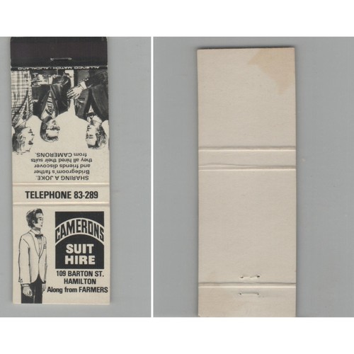 Matchbook cover camerons - cover,