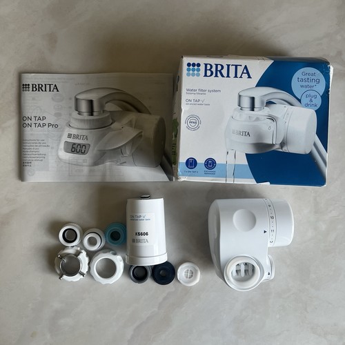 Brita tap water filter - brita, on