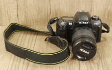 Nikon F80 SLR 35mm Film Camera + Nikon 28-100mm AF Lens + Neck Strap + UV Filter