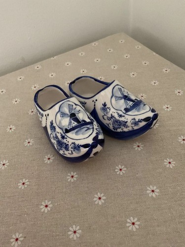 Vintage dutch delftware - delftware, blue