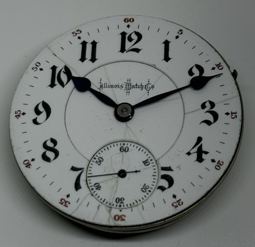 Illinois pocket watch movement - illinois,