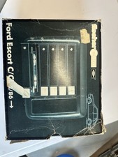 Fischer C Box Cassette Holder Ford Escort Mk4 86-92 Retro New Old Stock