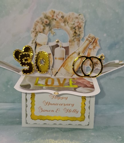 Handmade 50th wedding - 50th,