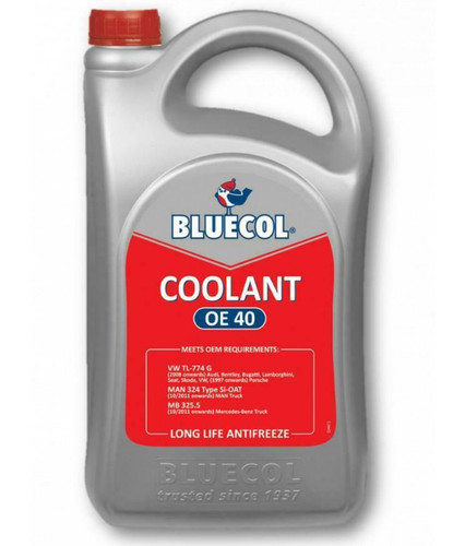 Bluecol coolant long - oe,