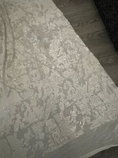1m IvoryCream Burnout Design