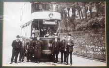 Haslingden's 1st Electric Tram 1906  Photographic Print .Free UK Postage
