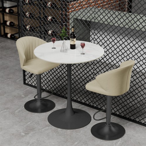 Smooth round sintered stone - smooth,