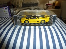 SPARK MODELS JAGUAR XJ220 TWR ROAD VERSION 1993 YELLOW.... MINT BOXED