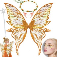 4PCS/Set Fairy Butterfly Wings