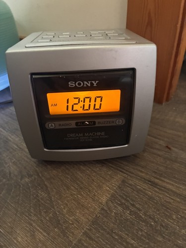 Sony dream machine clock - sony, am/fm
