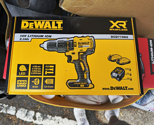 Dewalt dcd778d2 brushless - dcd778d2, xr