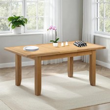 Extendable Solid Oak Dining