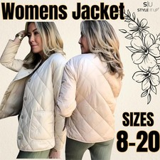 Womens Camel Puffer Jacket