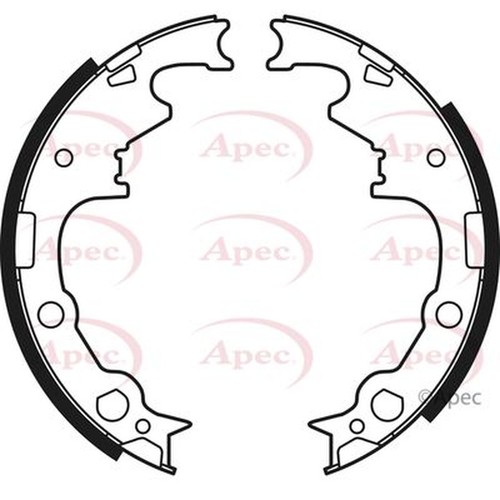 Apec rear brake shoes shu608 - apec,