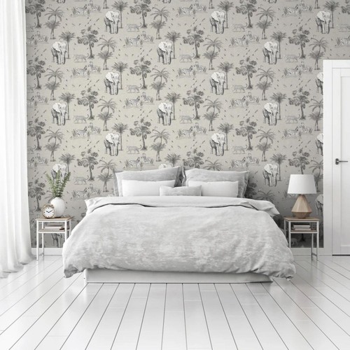 Grey safari wallpaper zebra - safari,