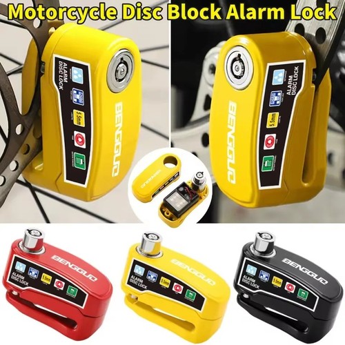 Motorcycle disc brake - brake, lock