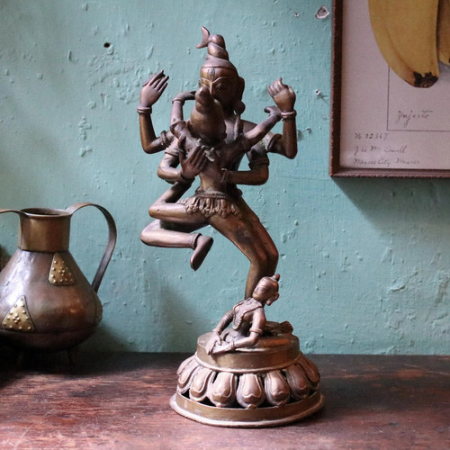 Antique yab yum shiva - shiva, and