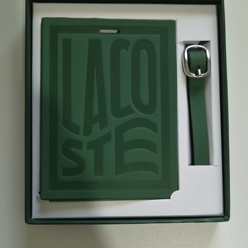 Lacoste green leather - lacoste, logo