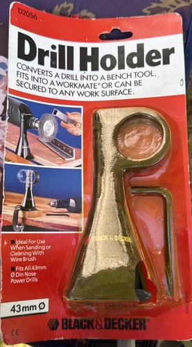 Black and decker drill - black,
