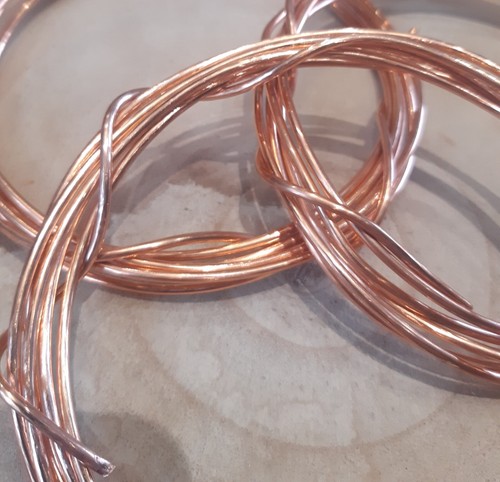 5mm copper wire - wire, metres