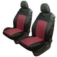 2 Red Front Car Seat Covers for MG ZS  HS MG3 MG4 MG5 MG6 TF