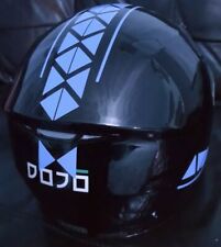 HELMET/TANK STICKERS AZTEC BLUE M GLOSS DECALS MOTORCYCLE RACING KENNY SPEED 750