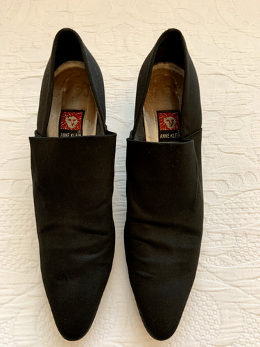 Anne klein black satin - klein, court