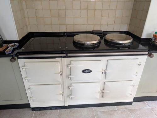 Aga electric dc5 range cooker - range,