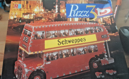 Puzz3d london bus - london, double