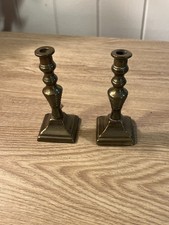 vintage brass candlesticks