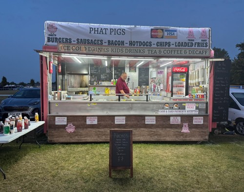 Burger and hotdog - hotdog, catering