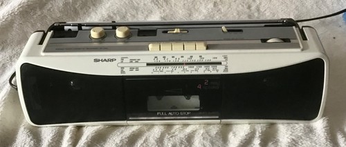 Sharp 250 stereo radio - sharp, qt-250
