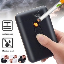 Cigarette Case With Lighter