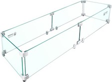 Fire Pit Wind Guard - 41.5" x
