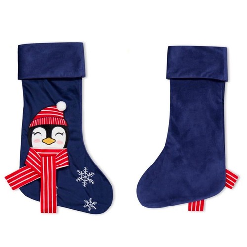Penguin christmas stocking - penguin,