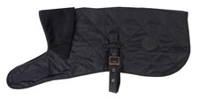 Barbour Black Quilted Dog Coat