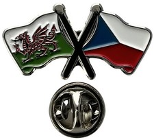 Friendship Pin Badge Metal