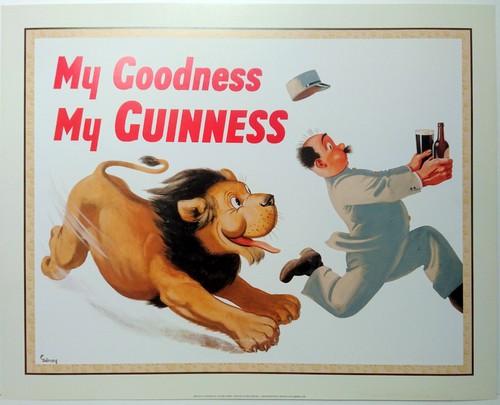 Guinness print goodness my - guinness,