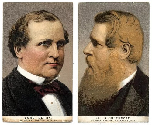 Two cdv english politicians - two,