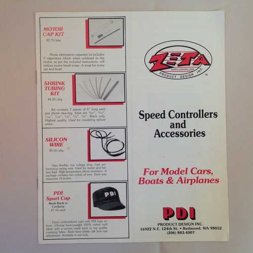 Vtg zeta product design inc - product,