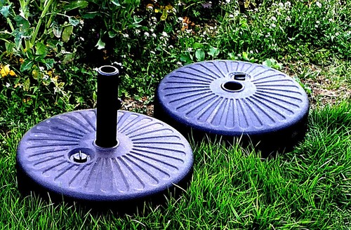 Universal parasol base black - base,