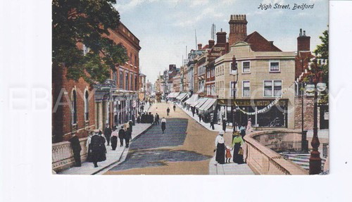 Postcard high street - postcard.,