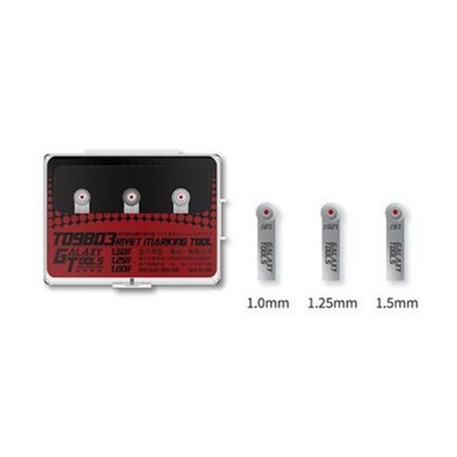 Steel rivet marking tool - rivet,